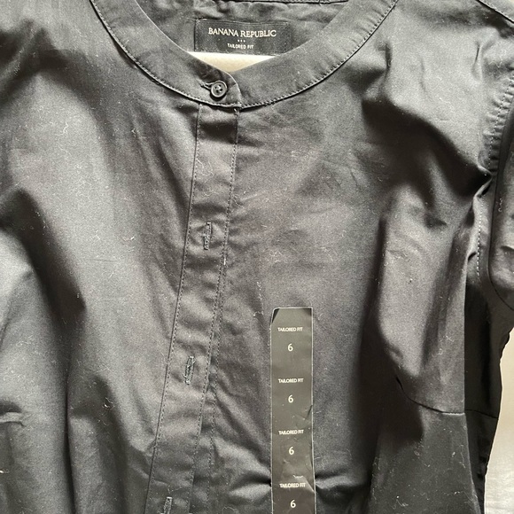 Stylish Black blouse , nice to wear under jacket at sweater . Never worn - Picture 2 of 3